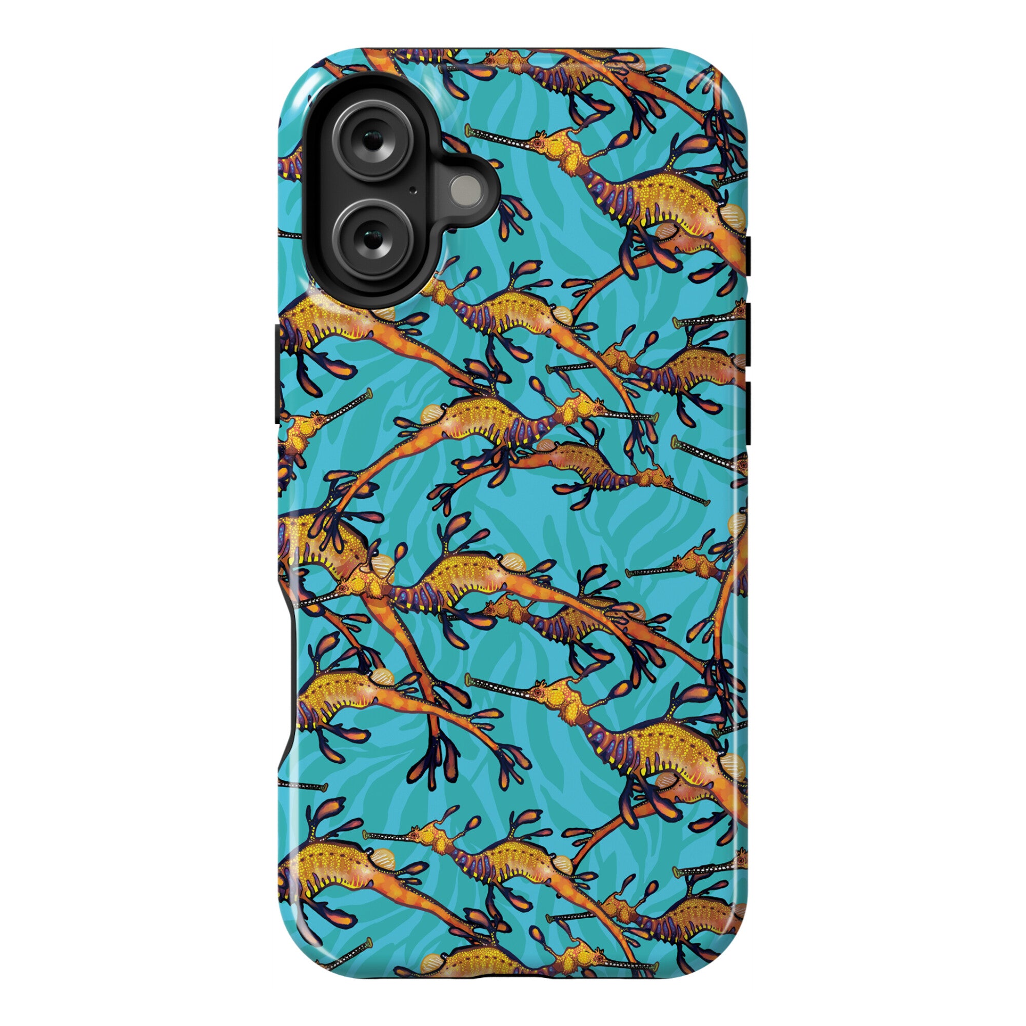 Weedy Sea Dragon Nautical Pattern Phone Case